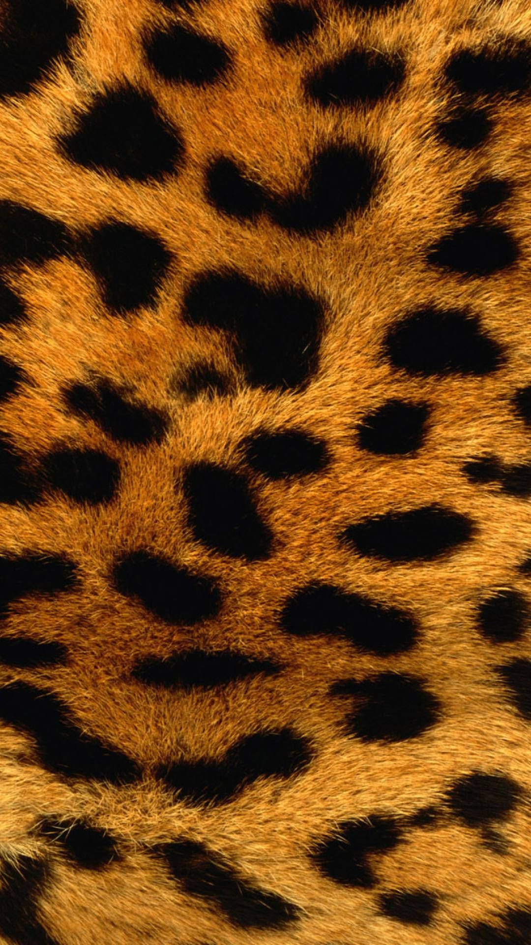 Leopardenfell, Orange, Schwarze Flecken, Fellstruktur, Nahaufnahme, 1080x1920, Handy-Hintergrund
