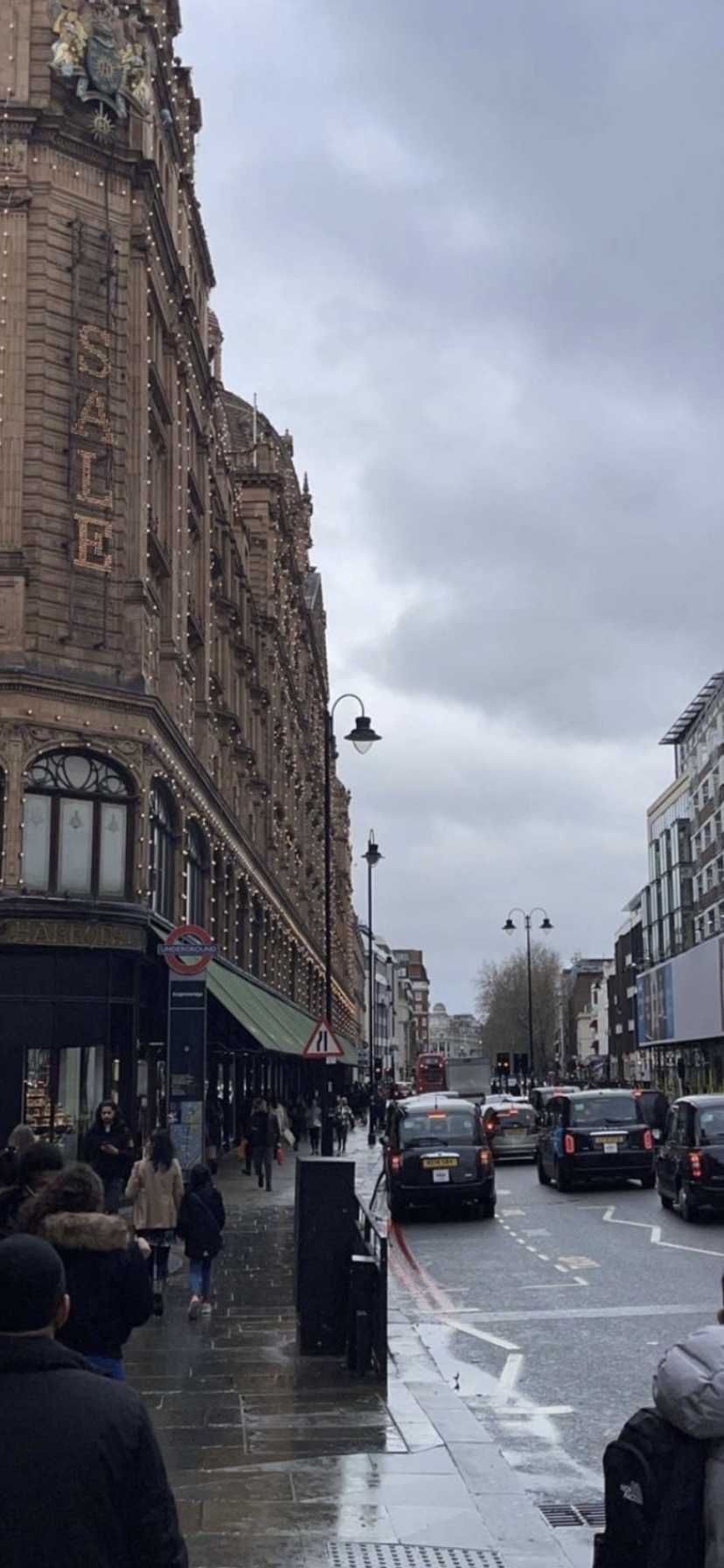 London, Straße, Altbau, Bewölkt, HD, Sperrbildschirm fürs iPhone