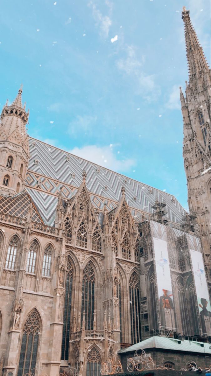 Stephansdom, Wien, Gotik, Kathedrale, Blauer Himmel, Froschperspektive, Android-Hintergrundbild