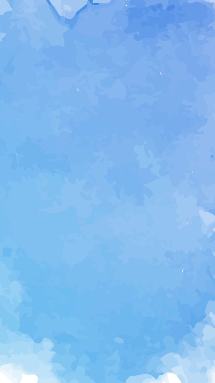 Aquarell, Blau, Wolken, Textur, HD, Hintergrundbild fürs Handy