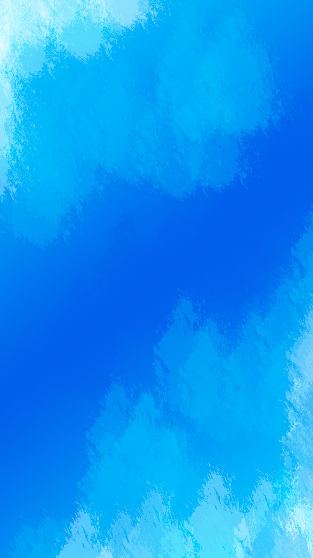 Aquarell, Himmelblau, Wolken, Textur, Hochformat, Hintergrundbild fürs Smartphone