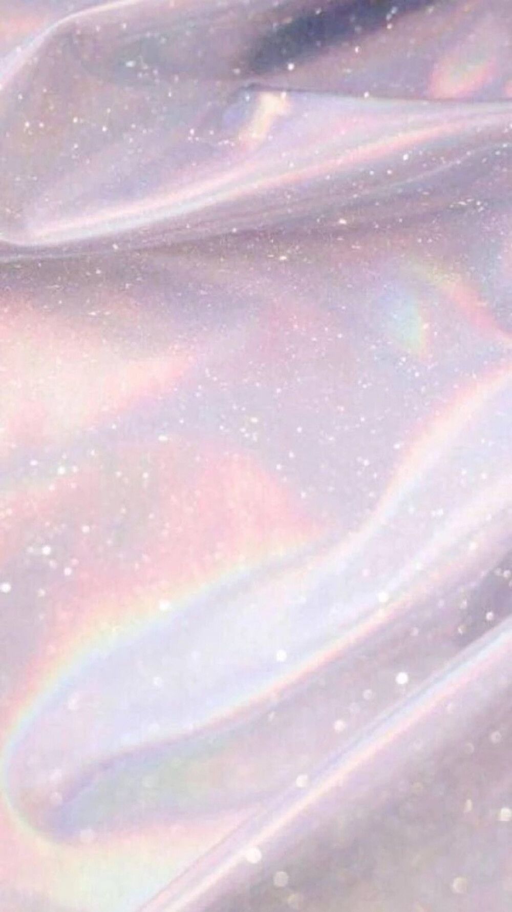 Holografisch, Seide, Regenbogenschimmer, Silber, Pastell, Sperrbildschirm fürs iPhone