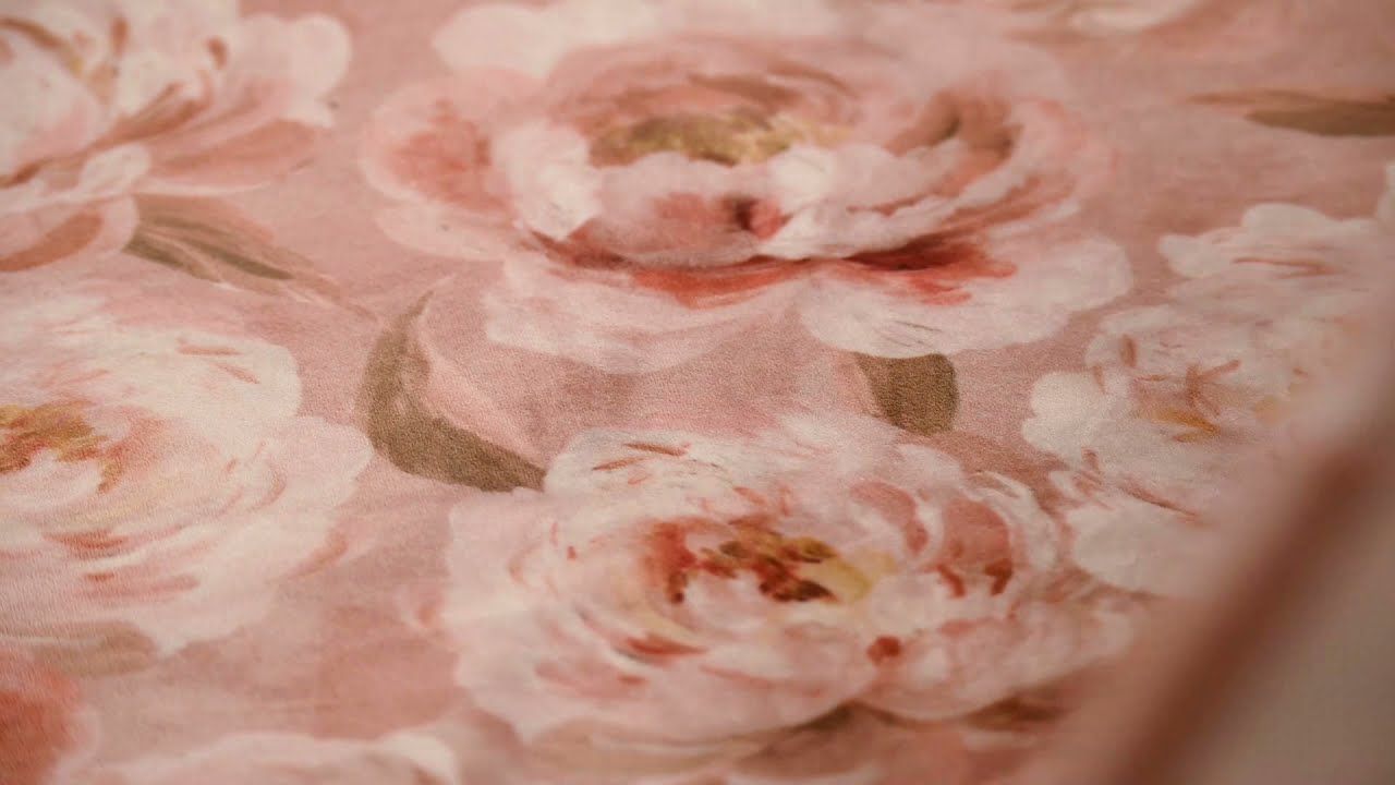 Gemälde, Florales Muster, Rosa Töne, Vintage, Stoff, HD, Hintergrundbild für den PC