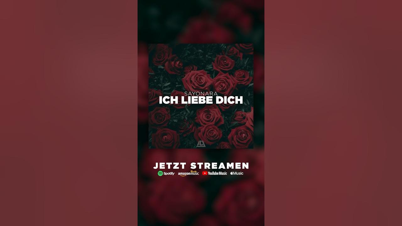 Ich liebe dich, Rote Rosen, Single-Cover, Weinrot, Musik, HD, Windows-Hintergrundbild