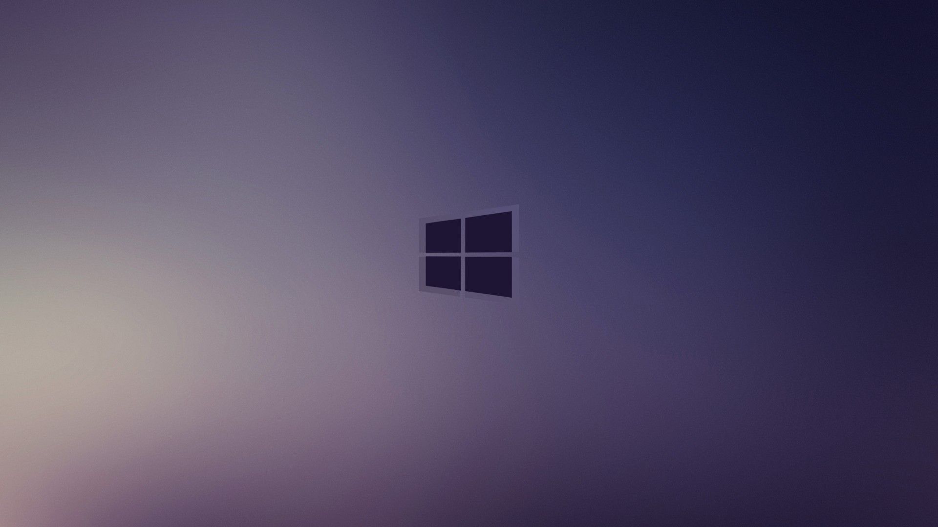 Windows-Logo, Grau, Minimalistisch, Farbverlauf, 16:9, Full-HD-Hintergrundbild für den Desktop