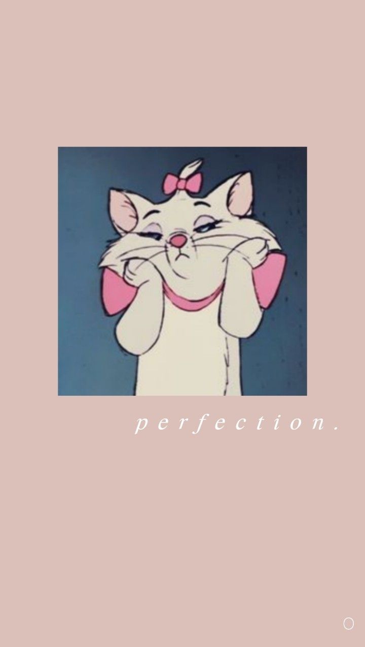 Marie, Aristocats, Disney, Perfection, Altrosa, HD, Hintergrundbild fürs Handy