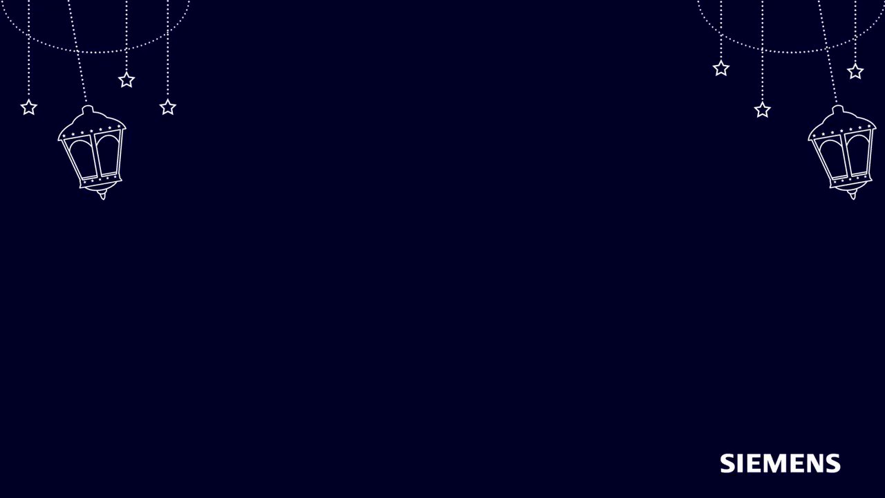 Siemens, Laternen, Ramadan, Dunkelblau, Minimalistisch, HD, Hintergrund für den Desktop