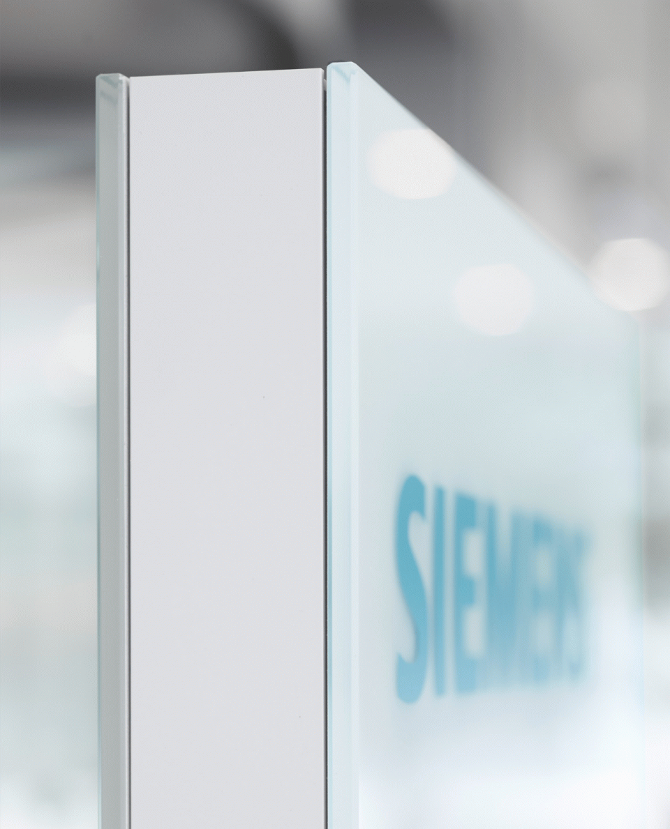 Siemens, Logo, Glas, Firmenschild, HD, iPad-Hintergrundbild