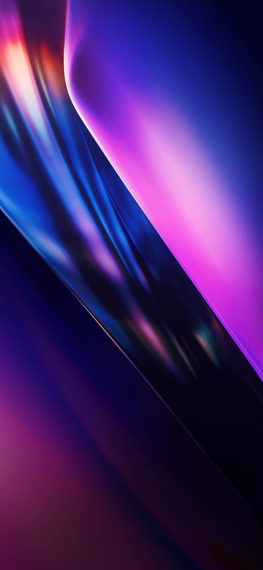 Abstrakt, Lichtstreifen, Lila-Blau, Farbverlauf, Hintergrundbild für iPhone und Android