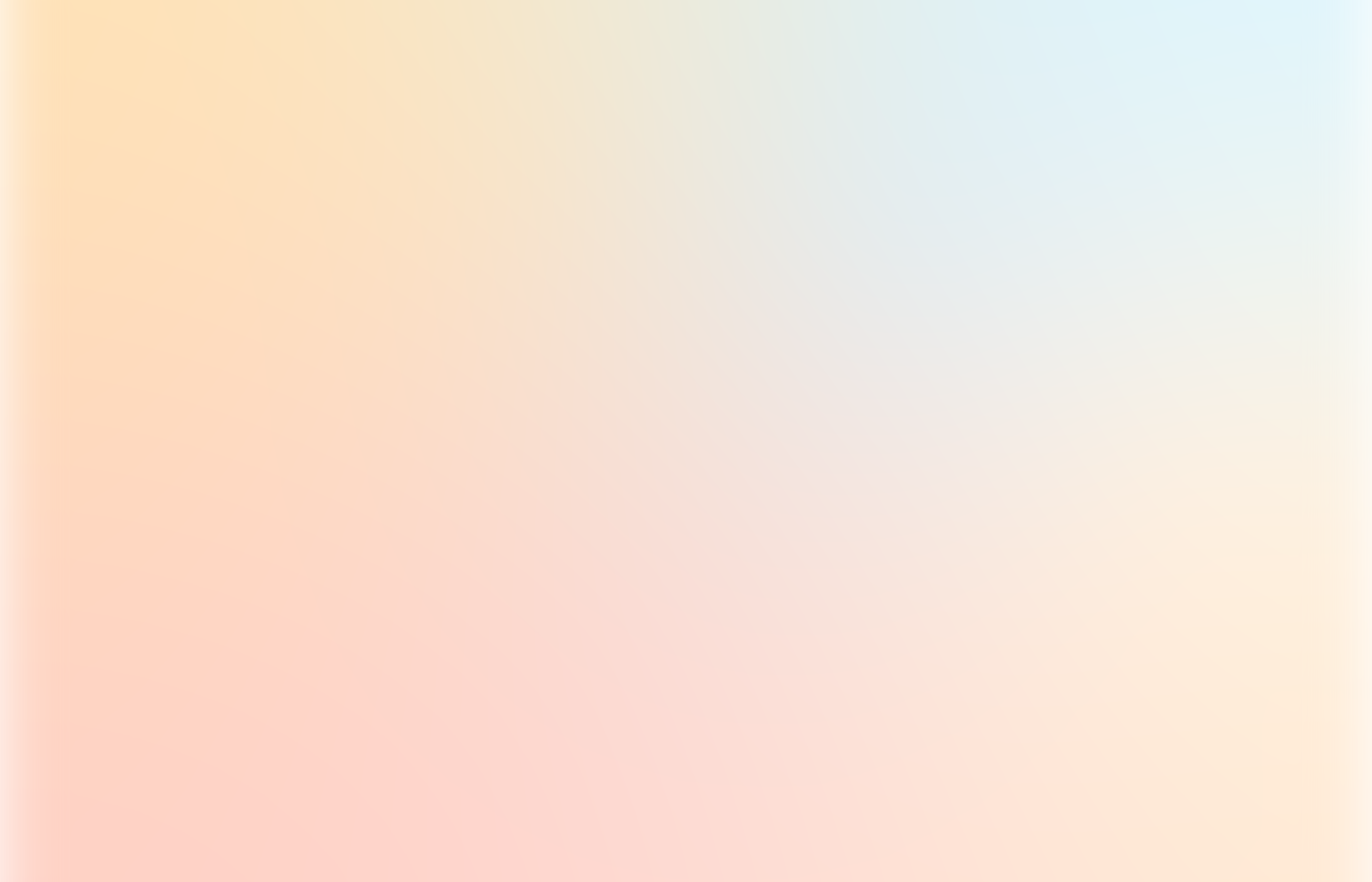 Pfirsich, Creme, Hellblau, Pastell, Minimalismus, 2K, Hintergrundbild für den PC