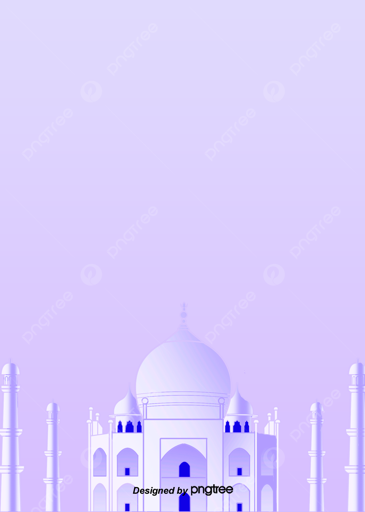 Taj Mahal, Indien, Lila Hintergrund, Pastell, Minimalistisch, Full HD Wallpaper