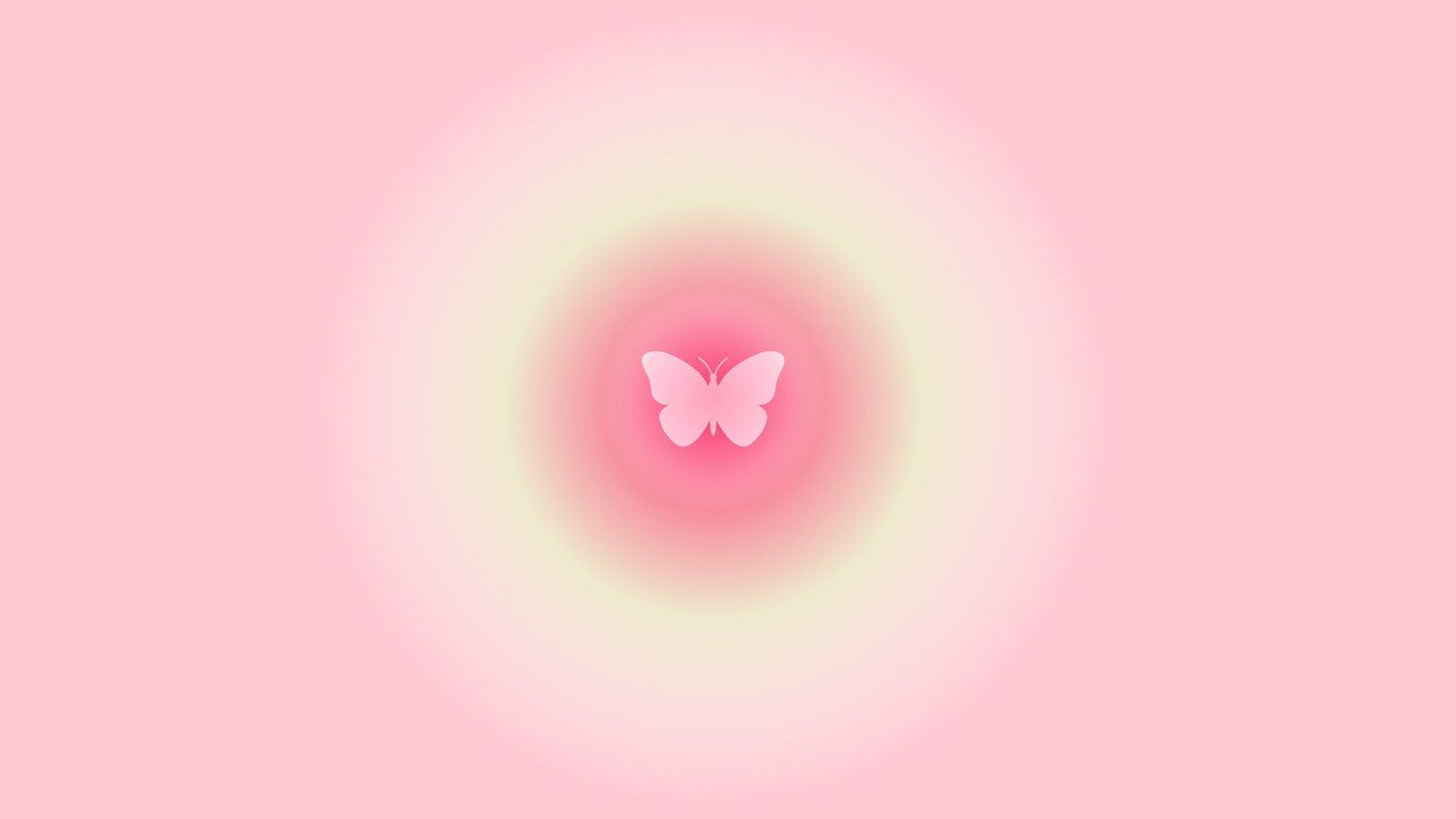 Schmetterling, Aura, Kreisverlauf, Rosa, Pastell, HD, Hintergrund für den Desktop
