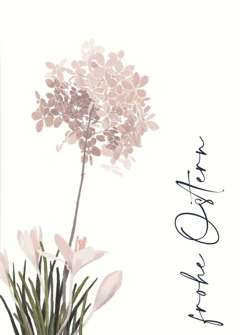 Frohe Ostern, Pusteblume, Handlettering, Minimalistisch, Weiß, HD, iPad-Hintergrundbild