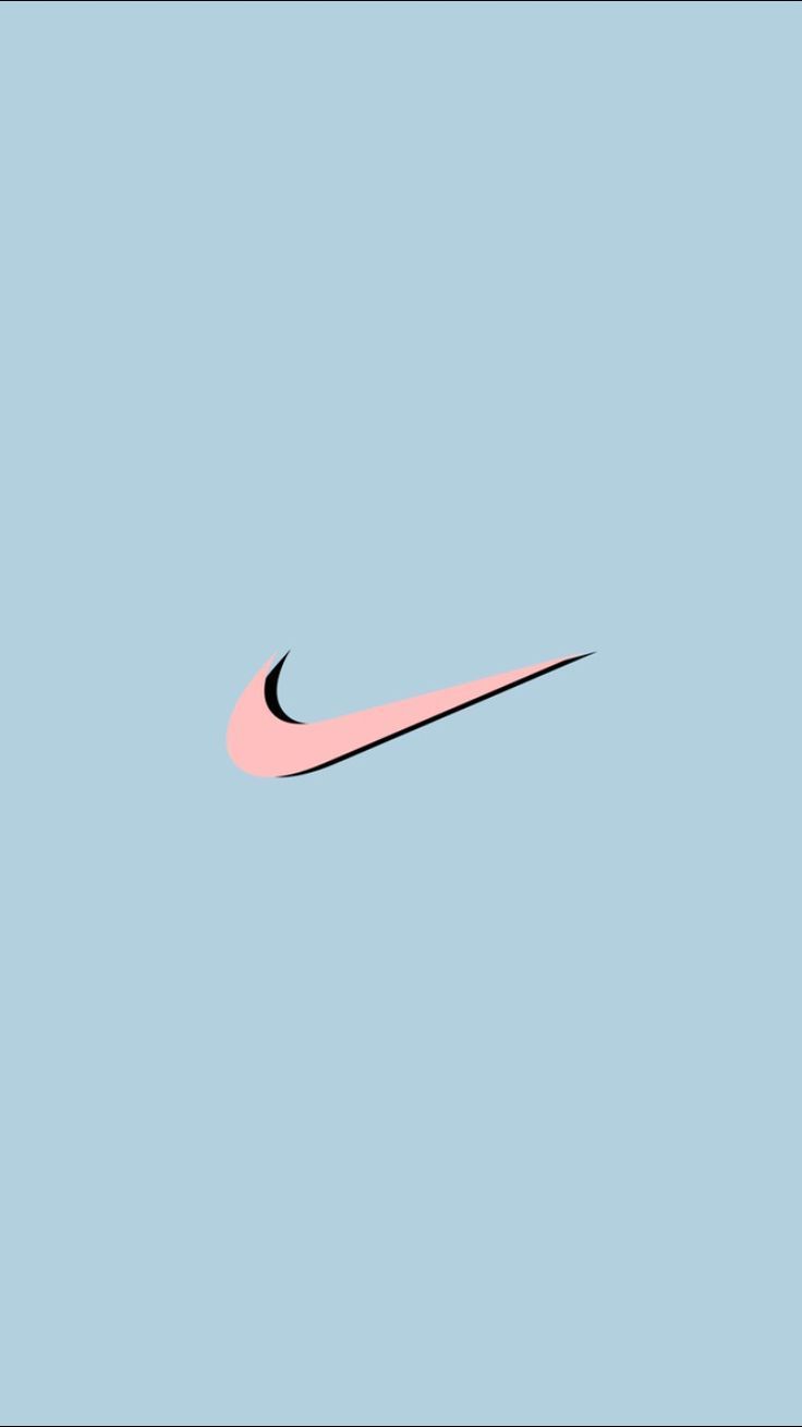 Nike, Nike-Swoosh, Hellblau, Minimalistisch, HD, Sperrbildschirm fürs iPhone
