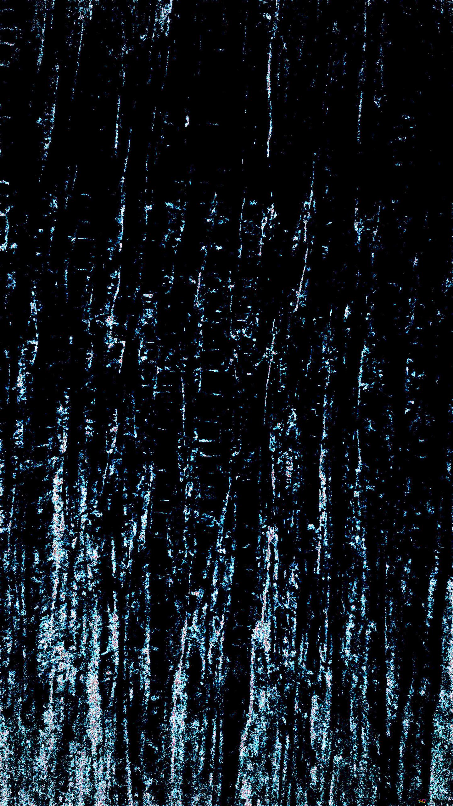 Blaue Kratzer, Textur, Schwarz, Hochformat, Abstrakt, QHD+, Sperrbildschirm fürs iPhone