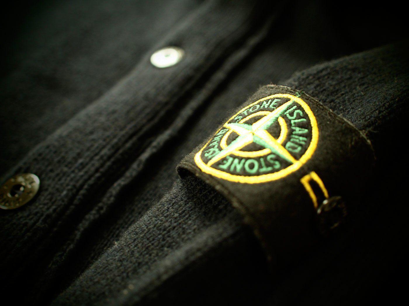 Stone Island, Aufnäher, Jacke, Knöpfe, Dunkelgrün, HD, Hintergrundbild fürs Tablet