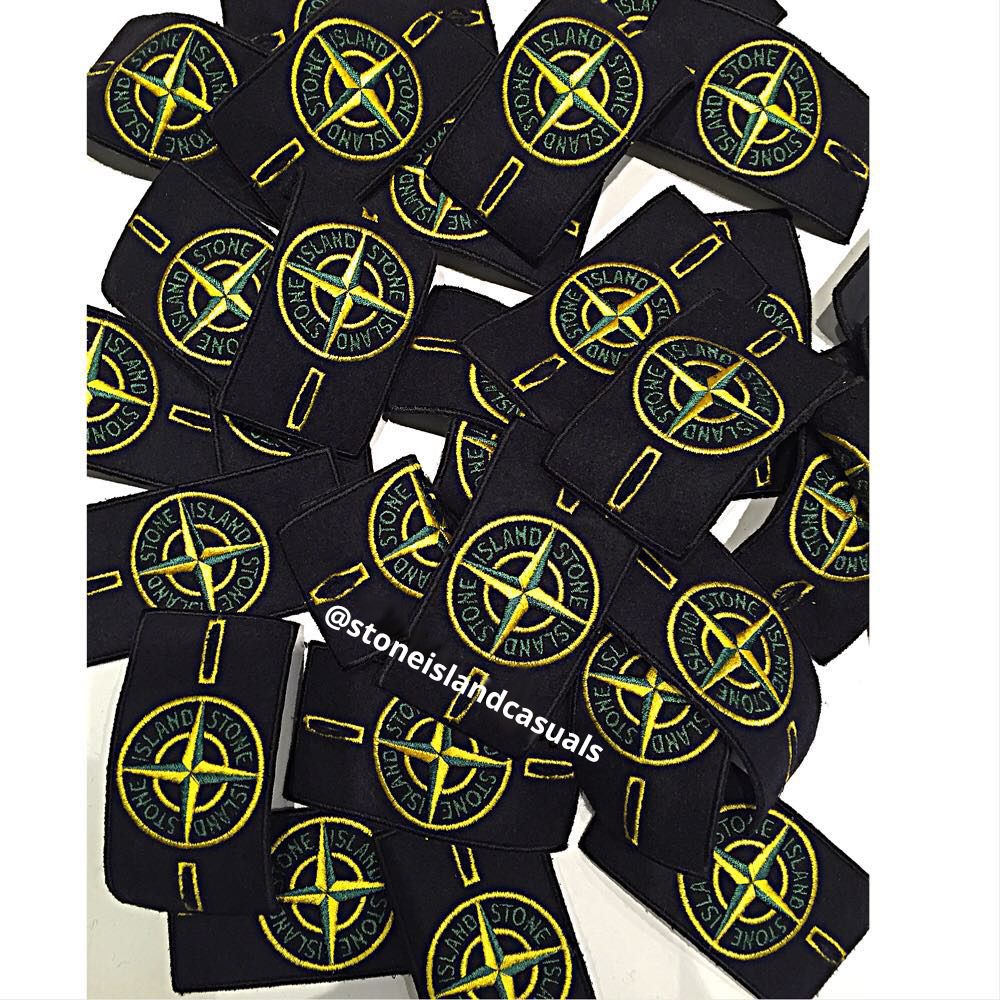 Stone Island, Aufnäher, Sticker, Collage, Muster, Hintergrundbild für iPad und Tablet