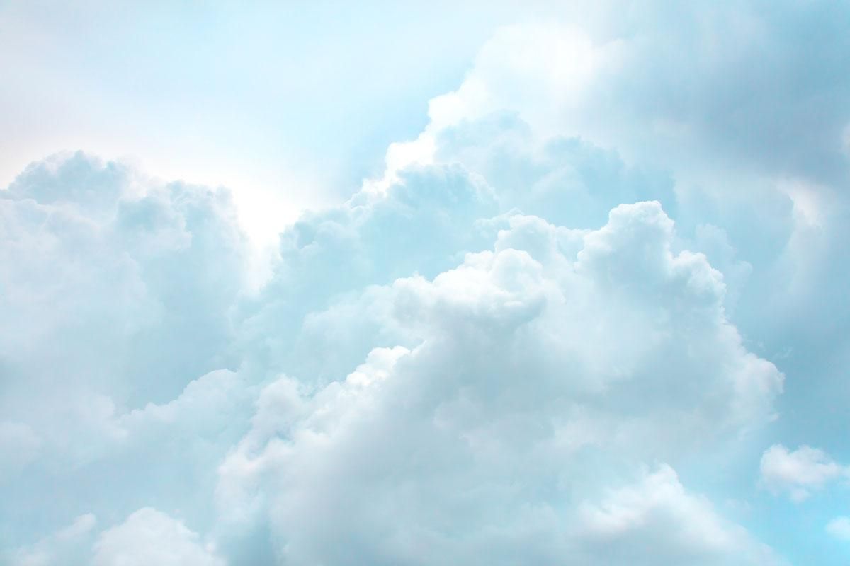 Wolken, Himmel, Hellblau, Pastell, Hintergrundbild