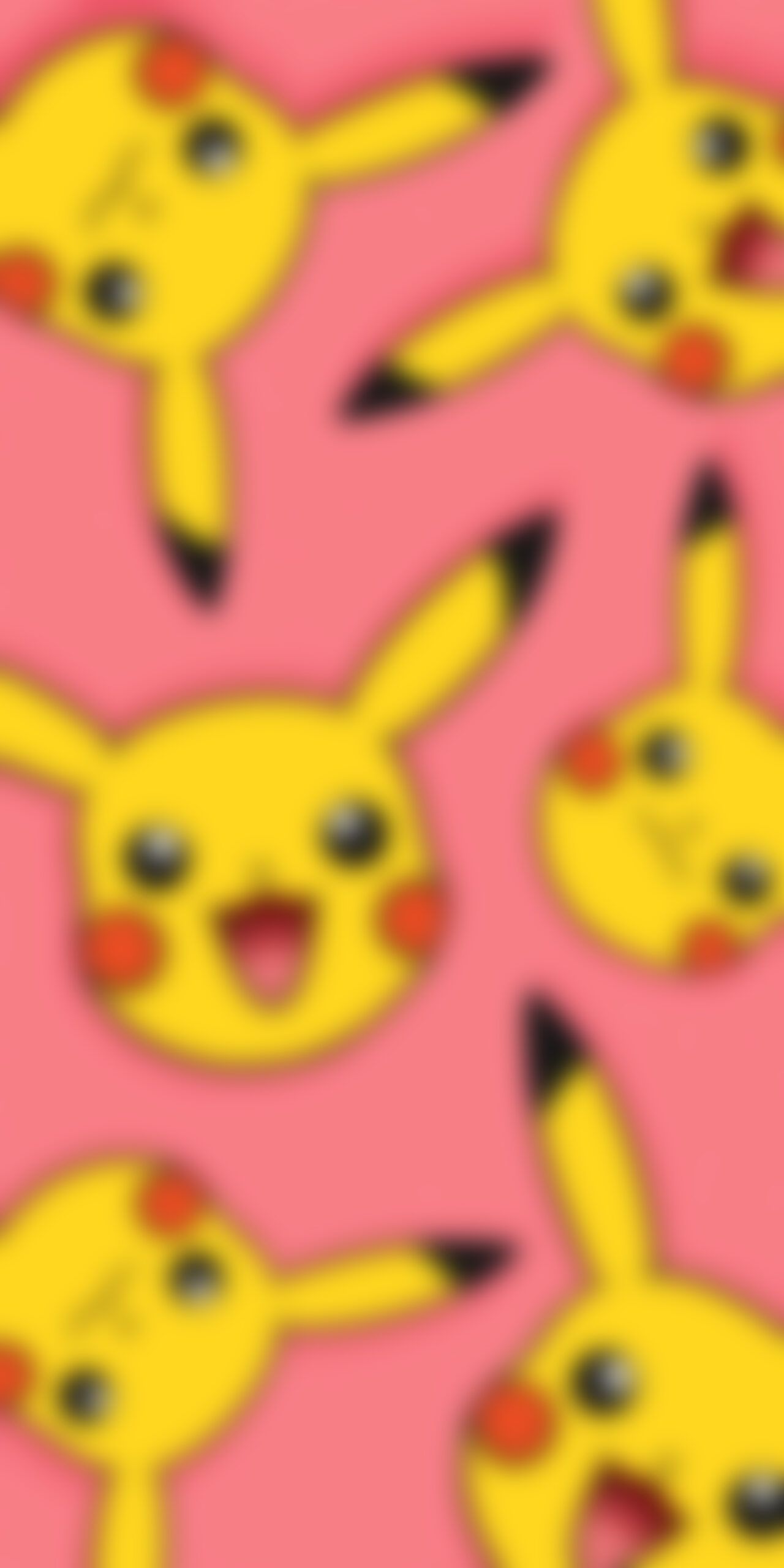 Pikachu, Pokémon, Muster, Rosa Hintergrund, Fröhlich, Full HD, Sperrbildschirm fürs iPhone