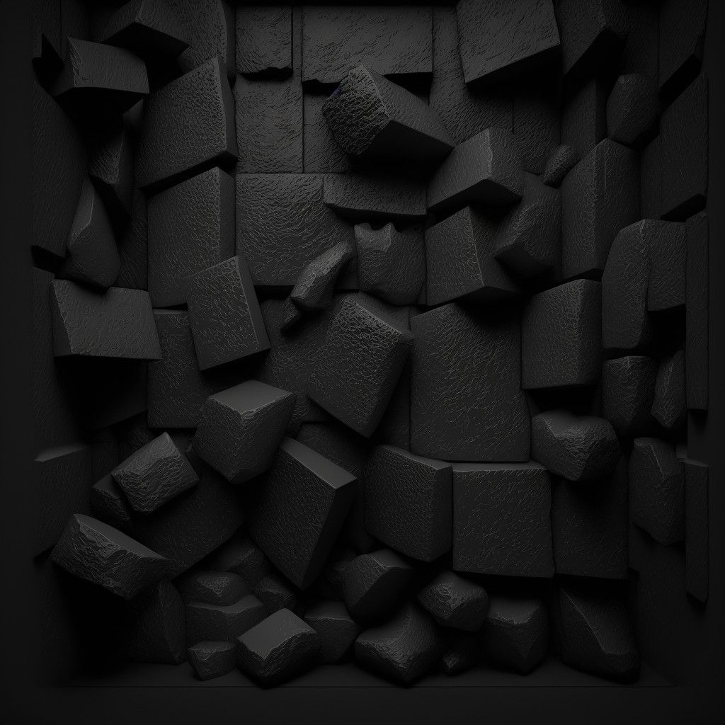 Würfel, 3D, Blöcke, Abstrakt, Dunkel, Hintergrundbild für iPad und Tablet