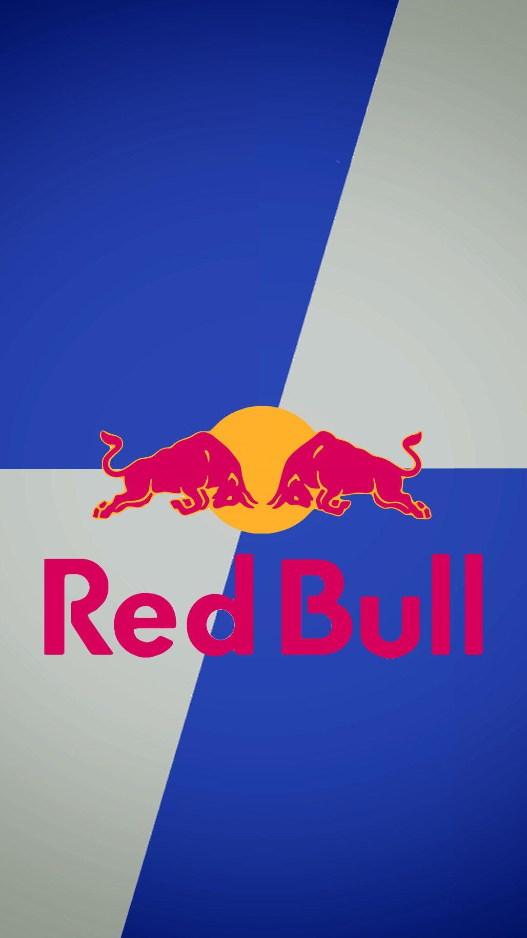 Red Bull, Logo, Blau-Silber, Dosendesign, Hochformat, Full HD, Hintergrundbild fürs Handy