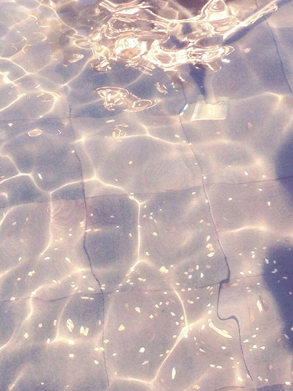 Wasseroberfläche, Lichtmuster, Pastellfarben, Pool, Glitzern, HD, Tablet-Hintergrund