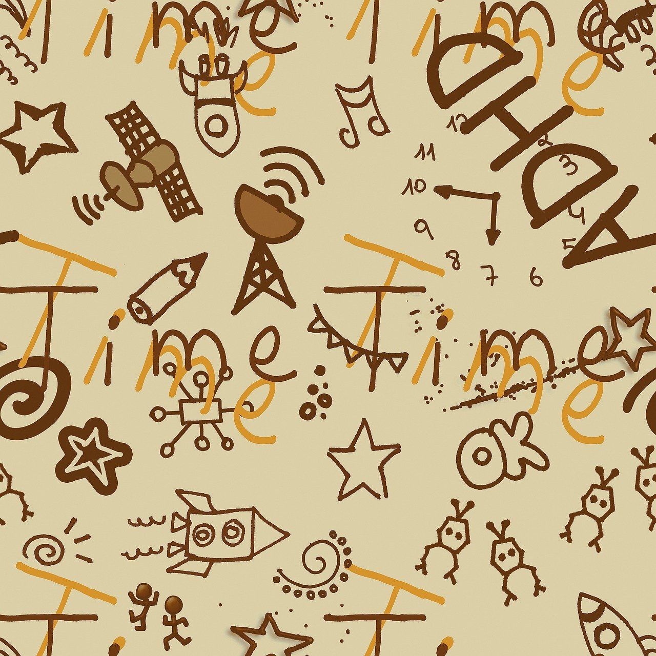 ADHD, Doodles, Muster, Beige, Kritzeleien, HD, Hintergrundbild fürs Tablet