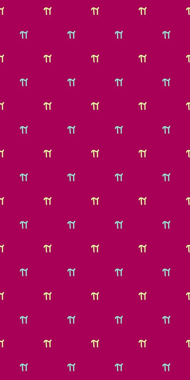 Muster, Magenta, Kleine Symbole, Beerenrot, Hochformat, Hintergrundbild fürs Smartphone