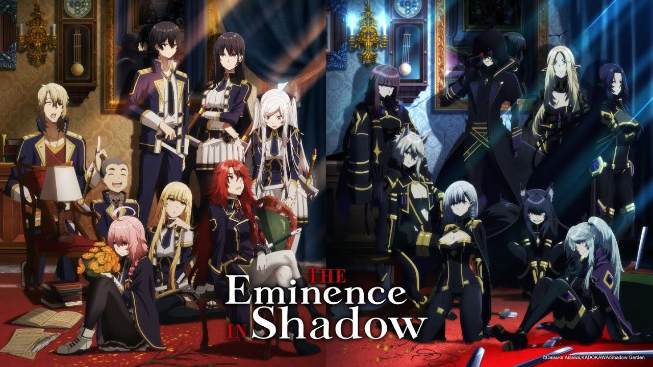 The Eminence in Shadow, Logo, Shadow Garden, Cid Kagenou, Charaktere, HD, PC-Hintergrundbild