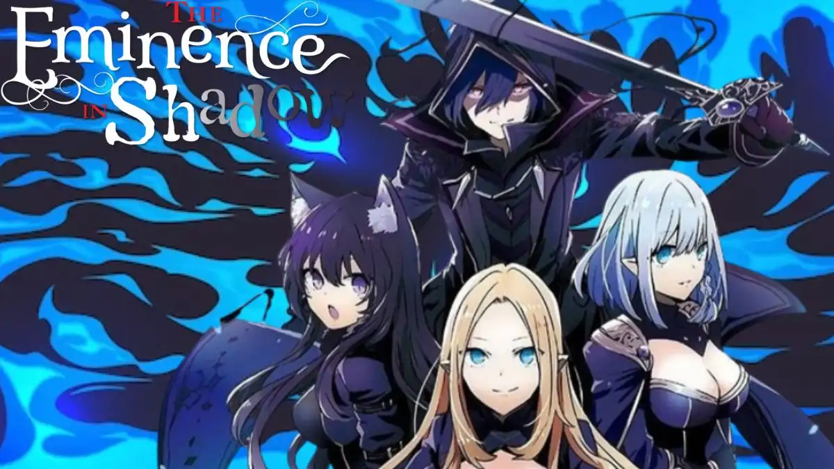 The Eminence in Shadow, Shadow Garden, Logo, Elfen, Blau, Hintergrundbild