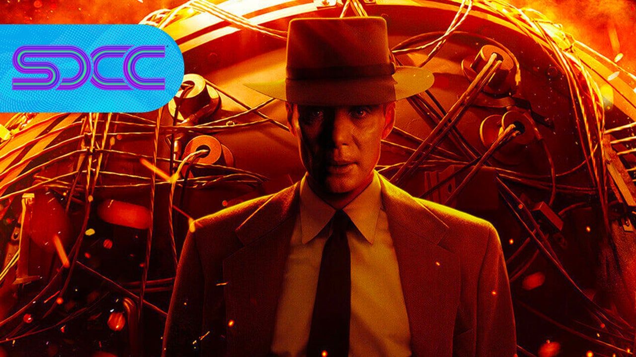 Oppenheimer, Cillian Murphy, San Diego Comic-Con, Atombombe, Feuer, HD, Desktop-Hintergrund