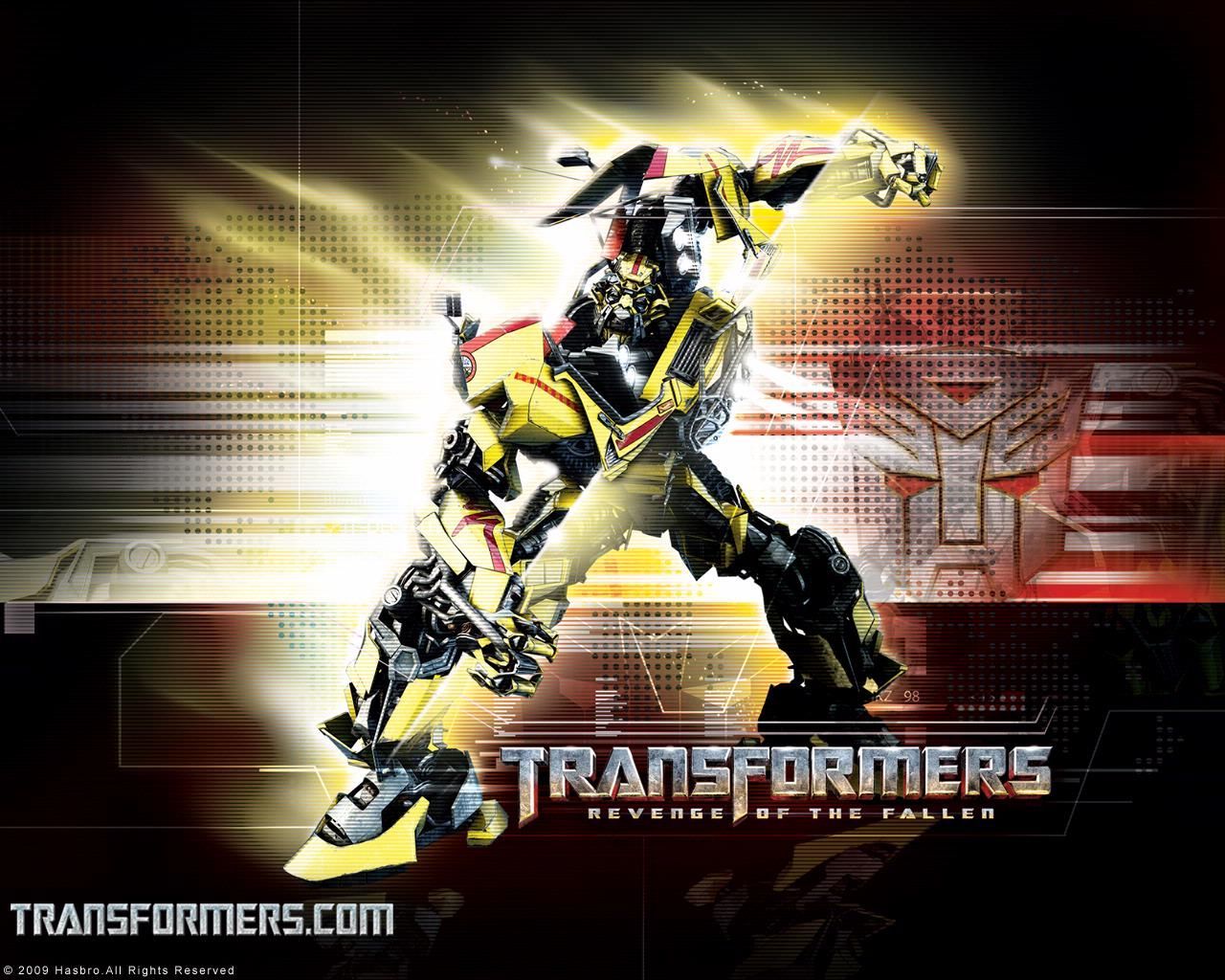 Bumblebee, Transformers – Die Rache, Roboter, Gelb, Autobot-Logo, HD-Hintergrundbild für PC