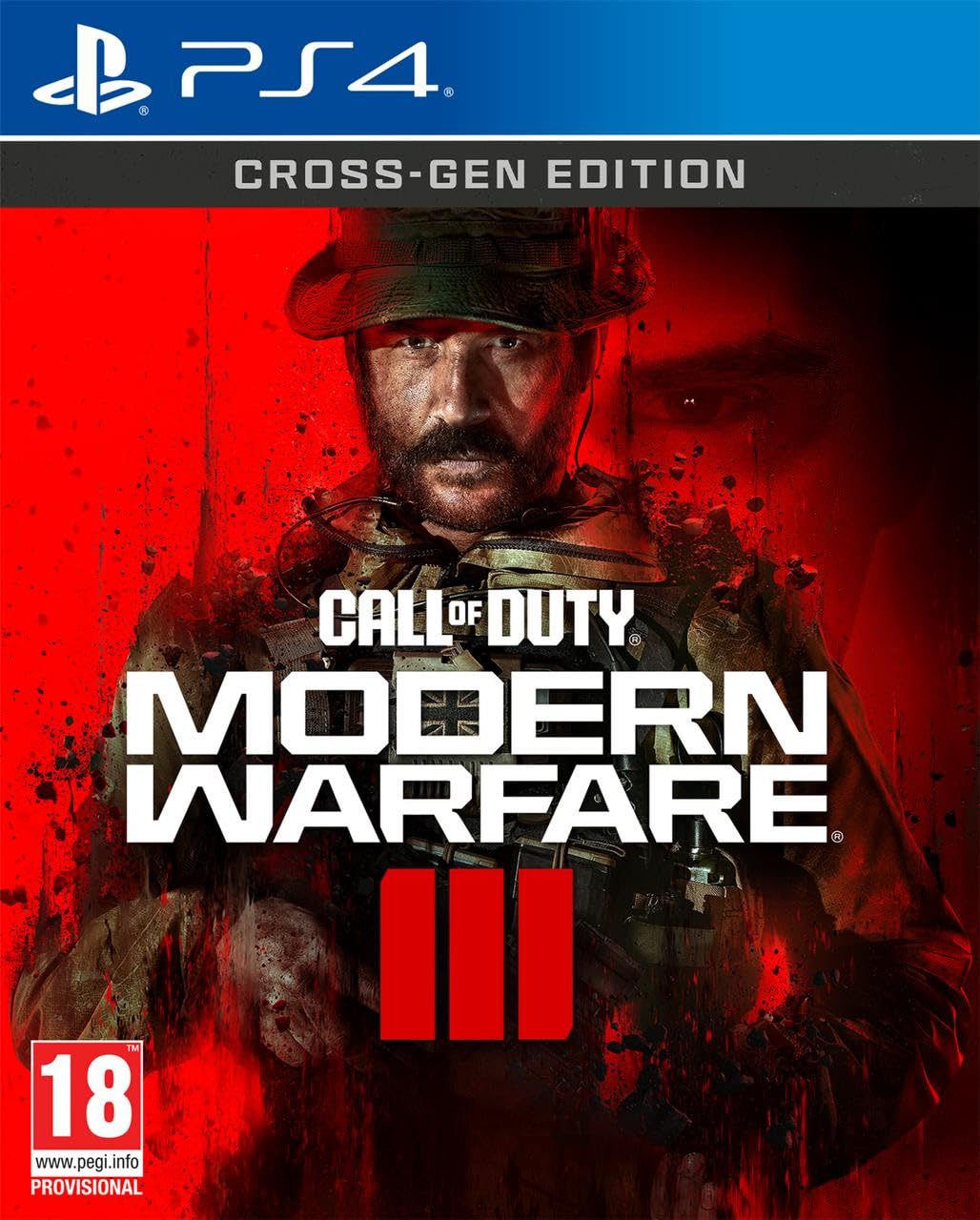Call of Duty: Modern Warfare III, Captain Price, PS4, Cover, Cross-Gen Edition, HD-Tablet-Hintergrundbild
