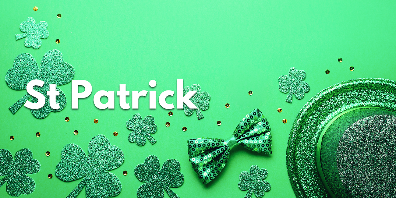 St Patrick, Kleeblätter, Glitzer, Fliege, Grüner Hut, Mintgrün, HD, Desktop-Hintergrund