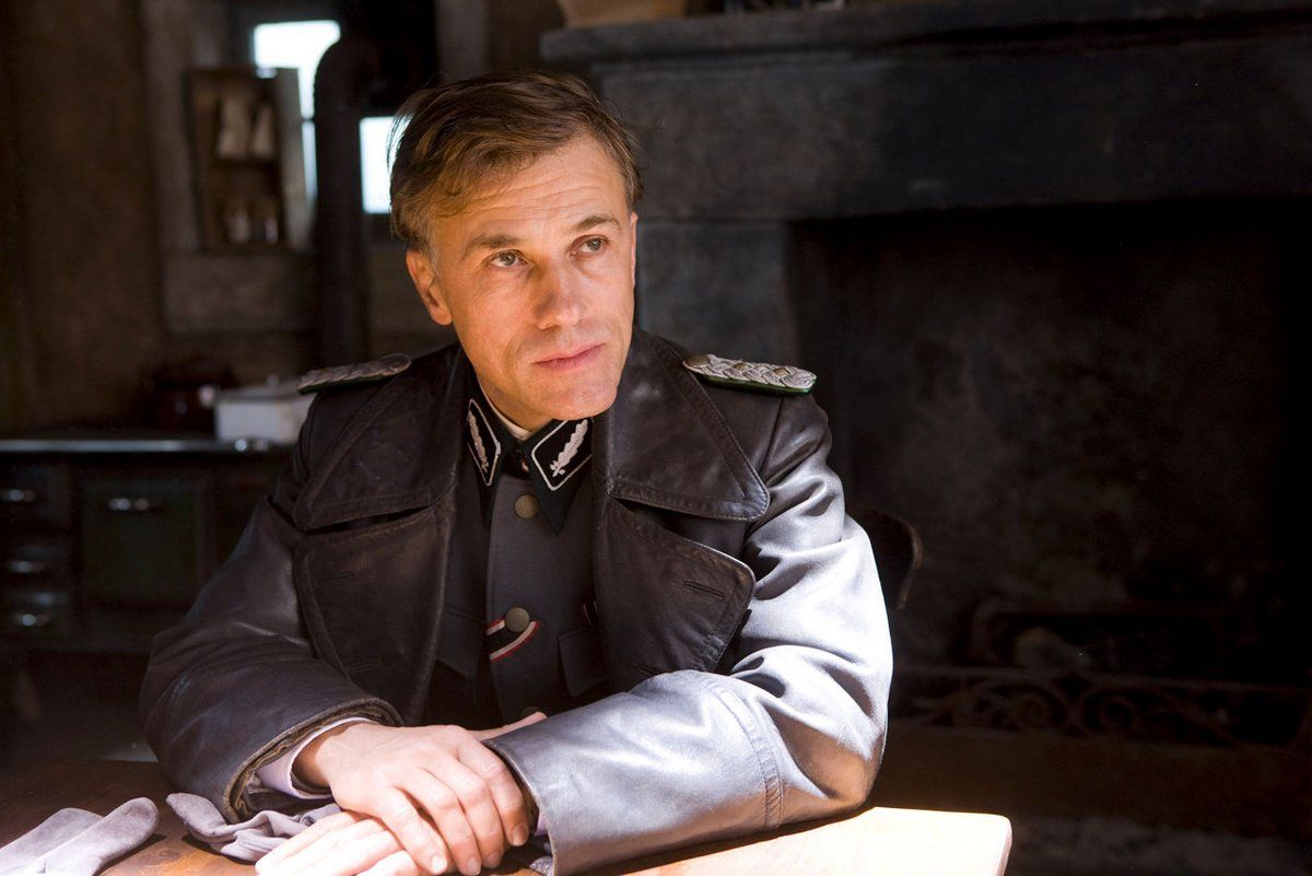 Hans Landa, Christoph Waltz, Inglourious Basterds, Uniform, Bauernhaus, Hintergrundbild