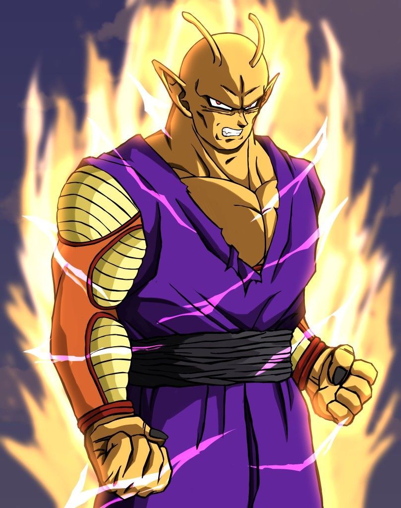 Orange Piccolo, Dragon Ball Super: Super Hero, Aura, Kraft, Orange, HD, iPad-Hintergrundbild