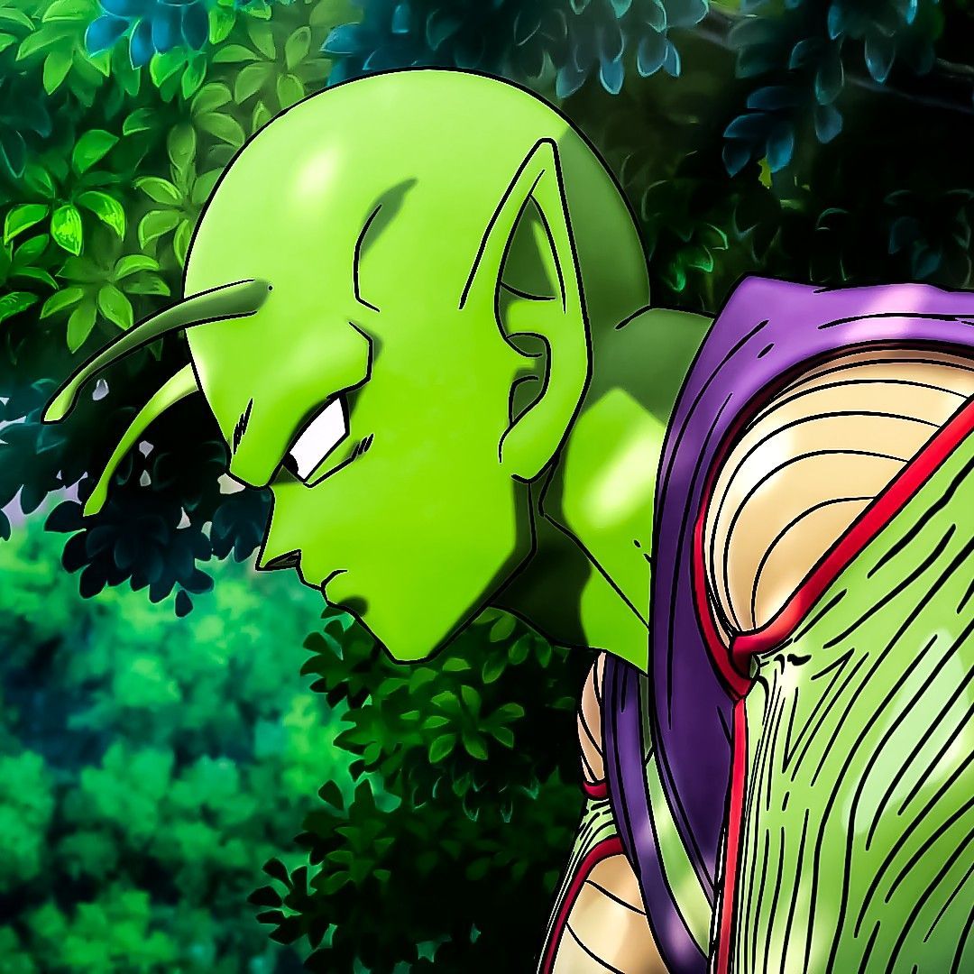 Piccolo, Dragon Ball Z, Profil, Wald, Nahaufnahme, Hintergrundbild für iPad und Tablet