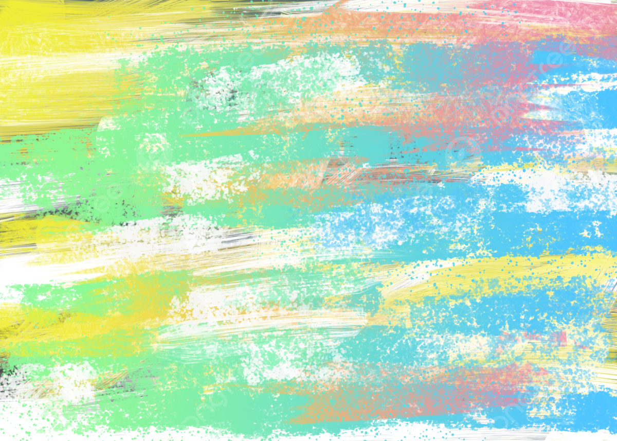 Pinselstriche, Acrylfarbe, Abstrakt, Kräftige Farben, Textur, Hintergrundbild