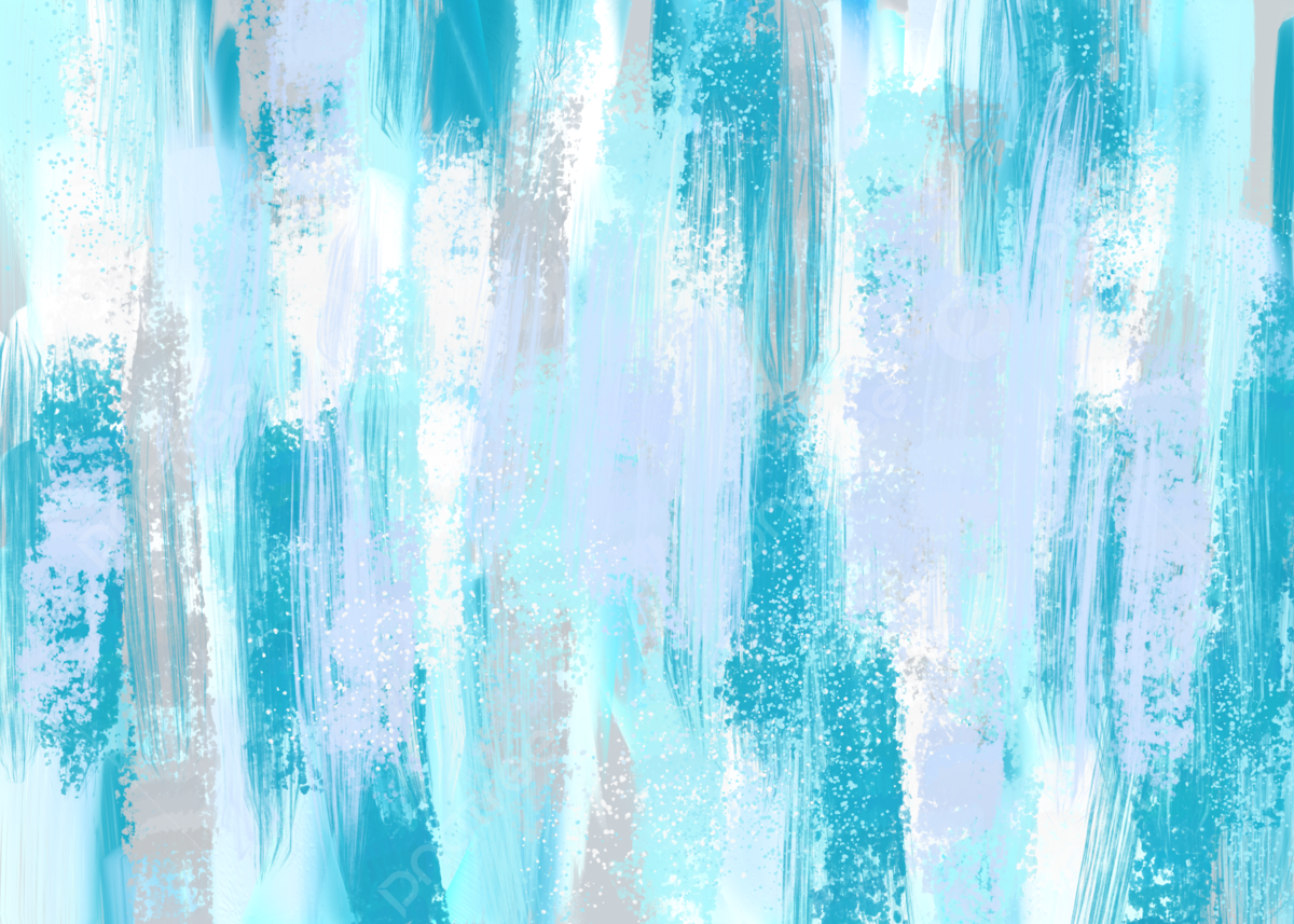 Pinselstriche, Abstrakte Malerei, Türkis, Blaue Töne, Textur, Hintergrund