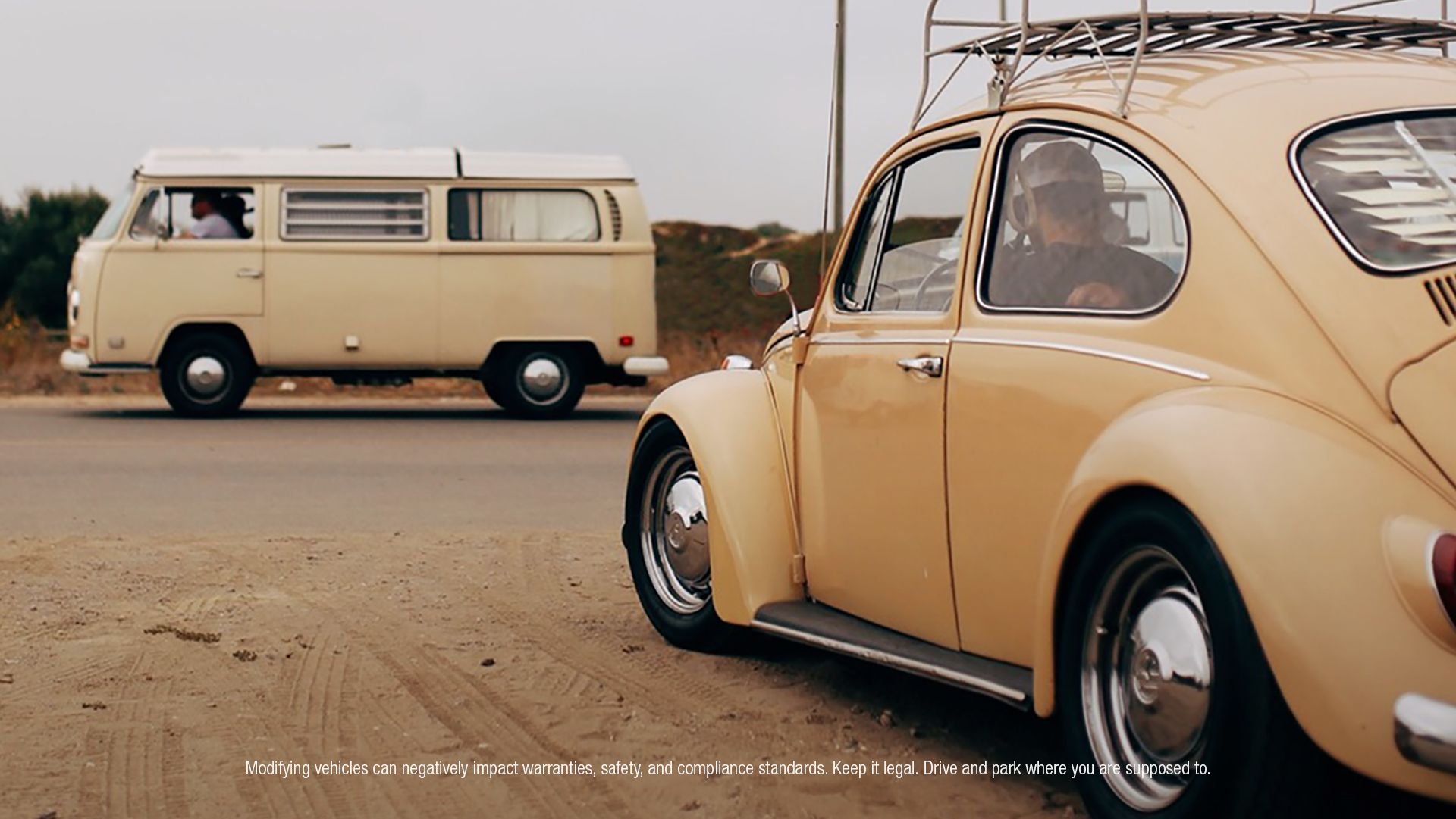 VW Käfer, VW T2, Volkswagen, Oldtimer, Beige, Retro, Full HD, Desktop-Hintergrund für Windows
