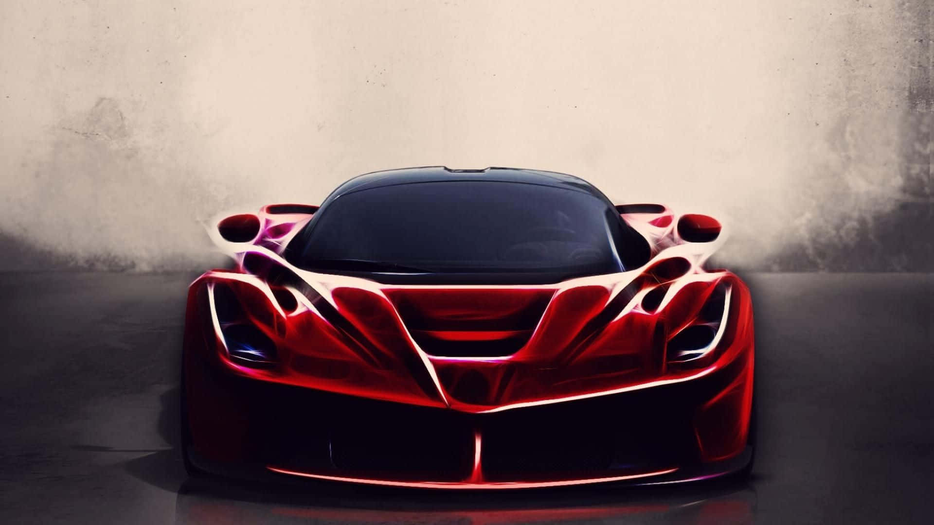 Ferrari LaFerrari, Frontansicht, Rot, Dunst, Supersportwagen, Full HD, Windows-Hintergrundbild
