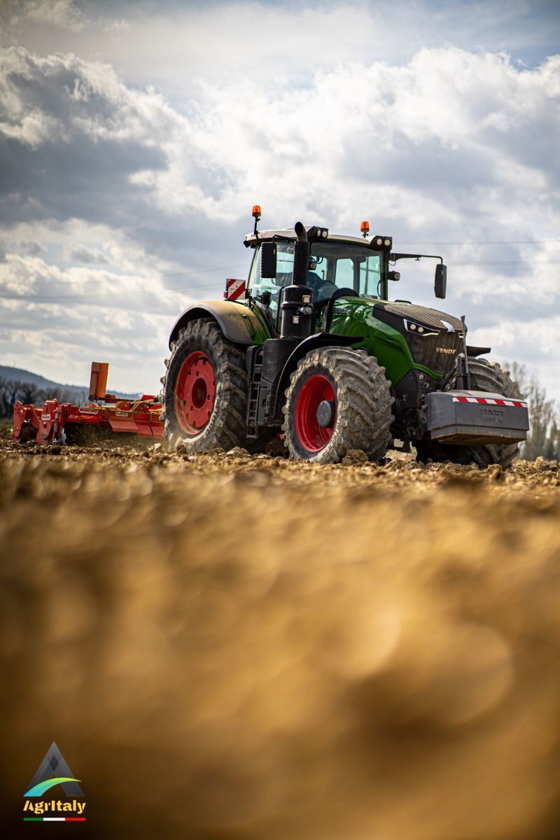 Fendt, Traktor, Acker, Unschärfe, HD, Sperrbildschirm fürs iPhone