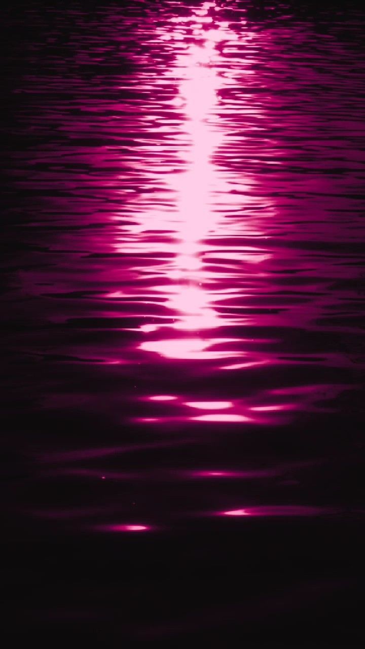Wasser, Lichtreflexion, Nacht, Dunkel, Wellen, HD, Handy-Hintergrund im Hochformat