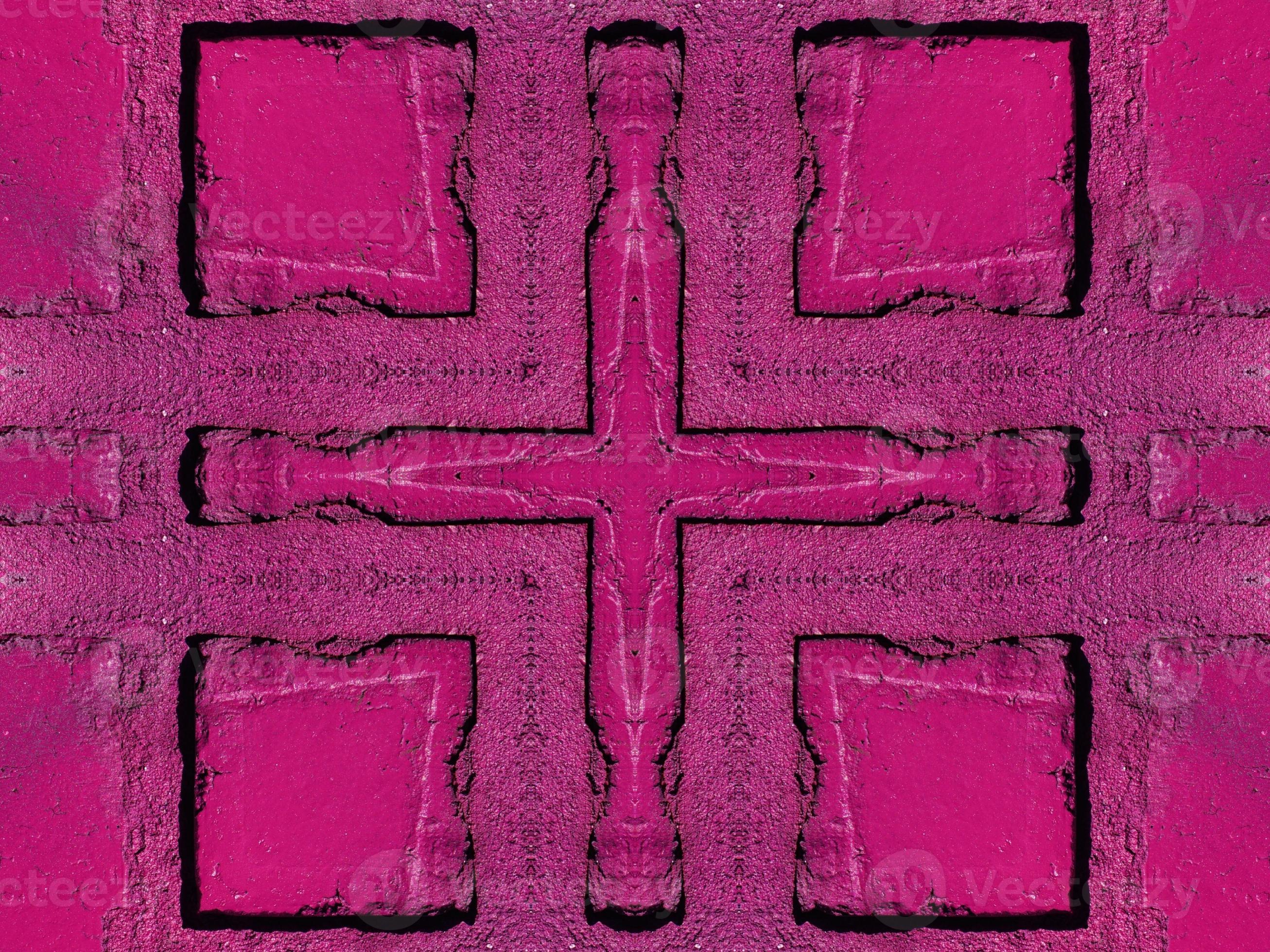 Kaleidoskop, Symmetrie, Muster, Pink, Textur, 2K, Hintergrundbild fürs Tablet