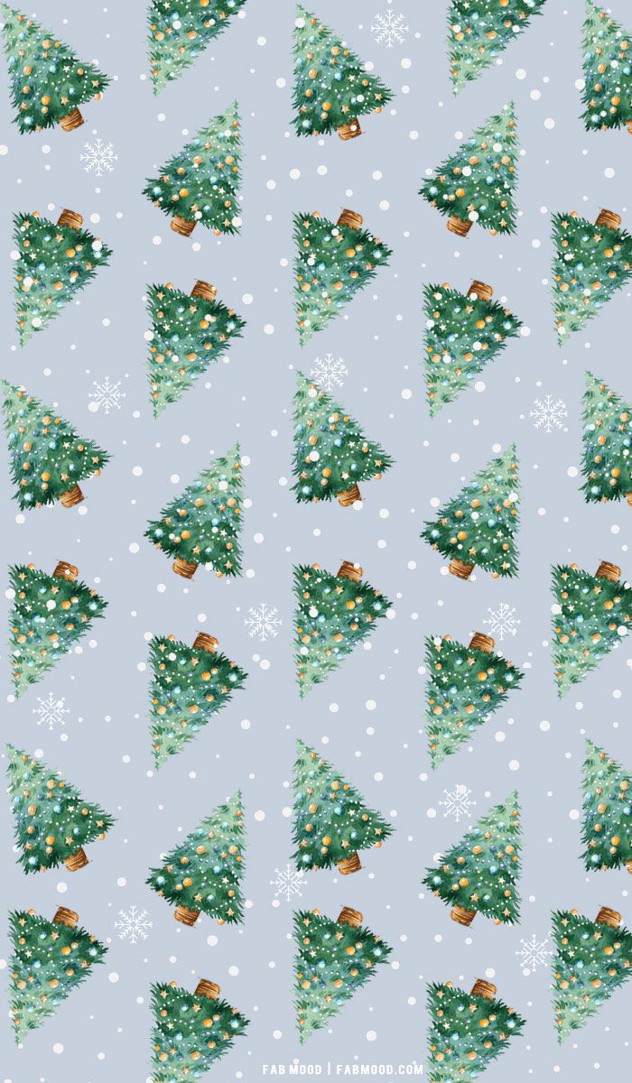 Weihnachtsbäume, Muster, Winter, Weihnachten, Google Pixel 8, Handy-Hintergrundbild