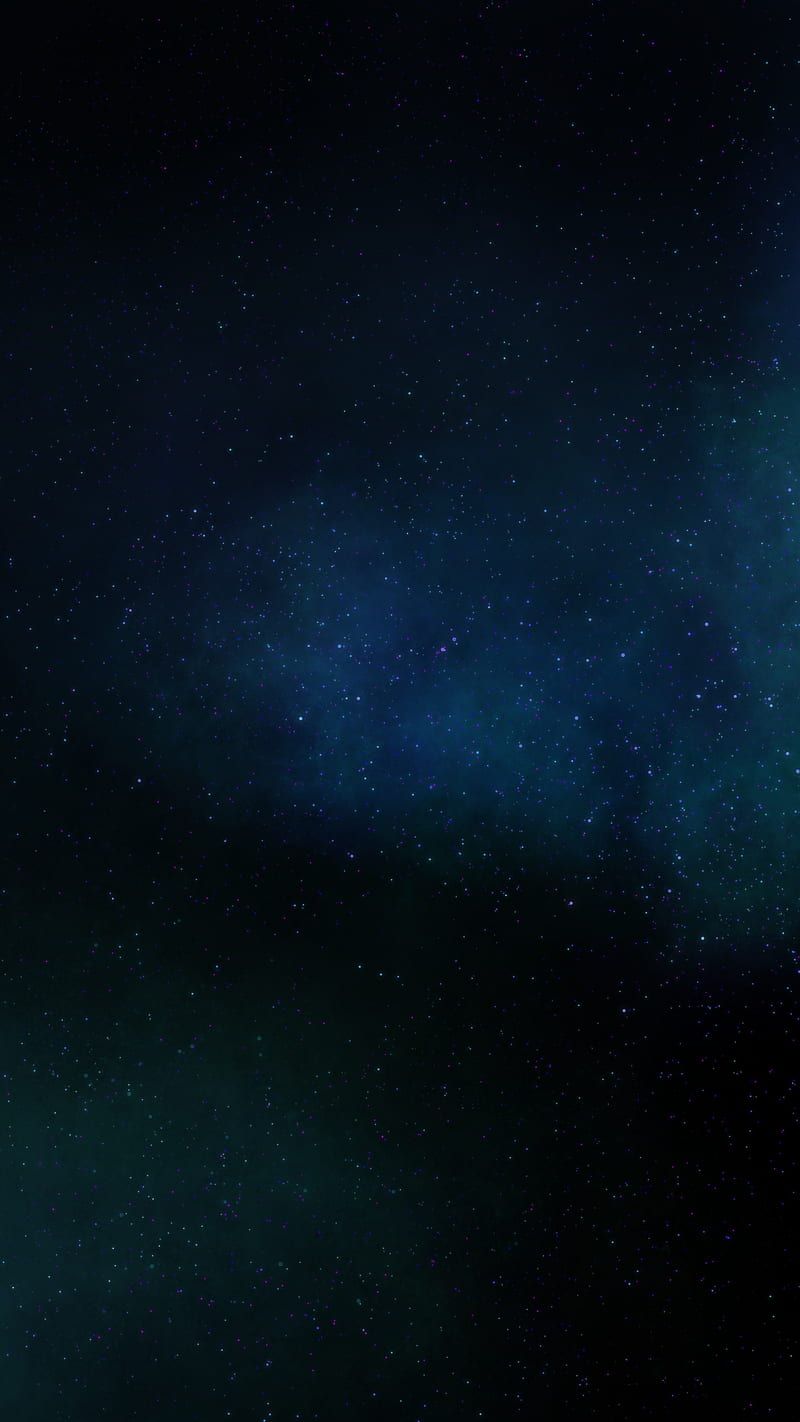 Dunkelblau, Nebel, Minimalismus, Dunkel, Galaxy S24, Wallpaper