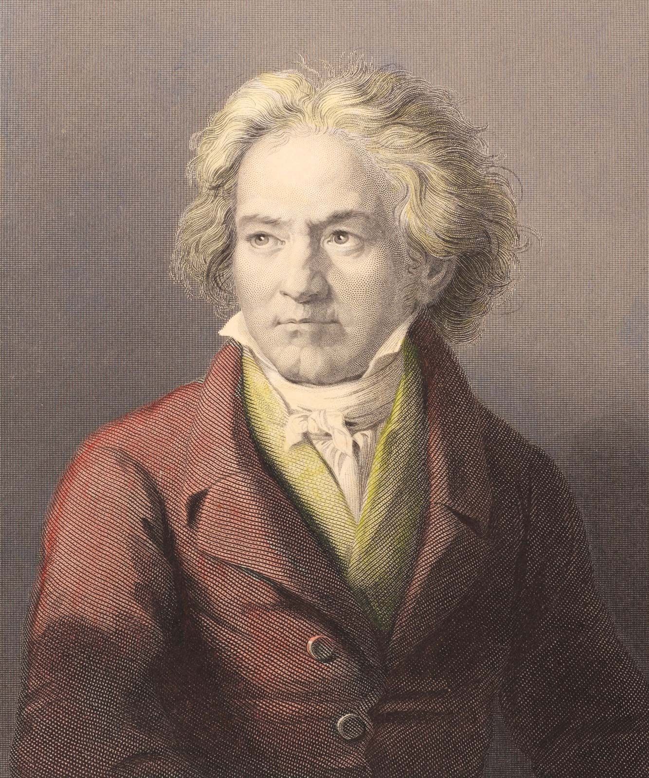 Ludwig van Beethoven, Porträt, Gemälde, Klassik, Hintergrundbild für iPad und Tablet