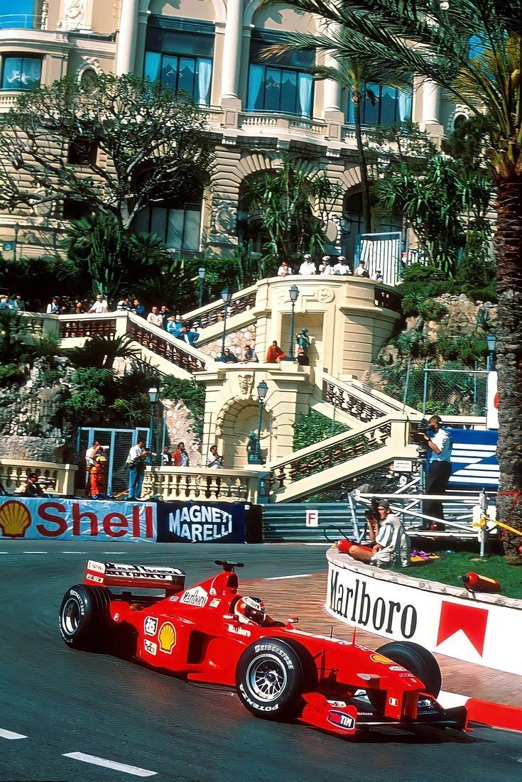 Großer Preis von Monaco, Monaco, Michael Schumacher, Ferrari, Formel 1, HD, iPad-Hintergrundbild