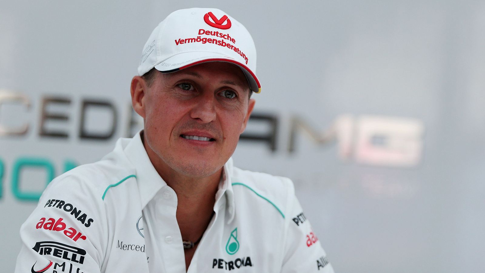 Michael Schumacher, Mercedes AMG Petronas, Lächeln, Kappe, Porträt, HD-Hintergrundbild für PC