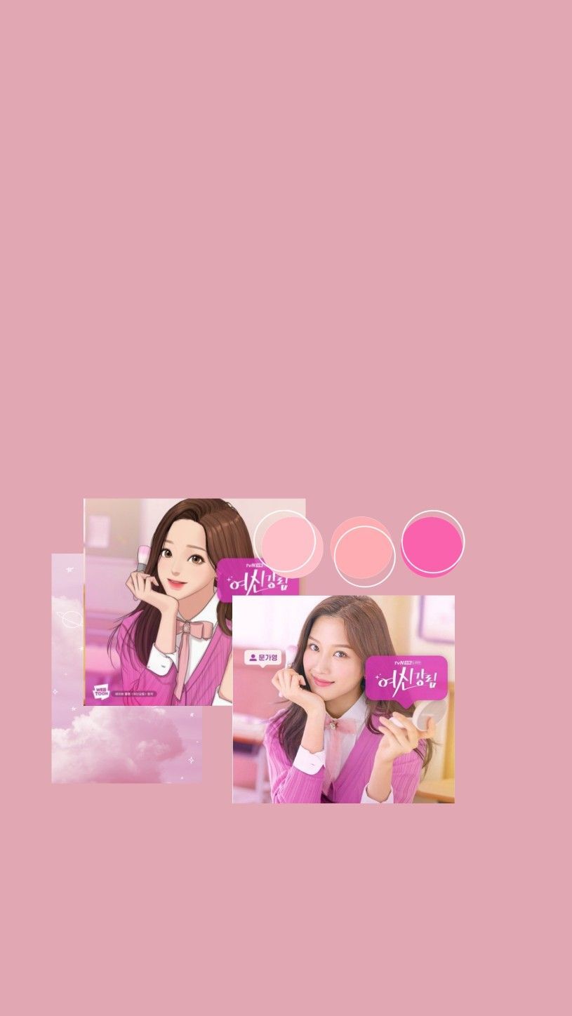 Mädchen, Collage, Rosa, Fotos, Aesthetic, HD, Handy-Hintergrund im Hochformat